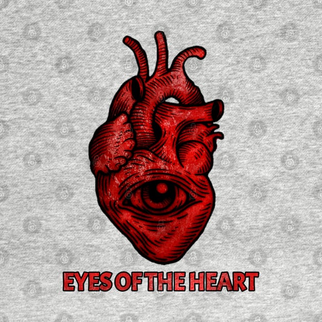 Eyes of the heart red by Wiseeyes_studios